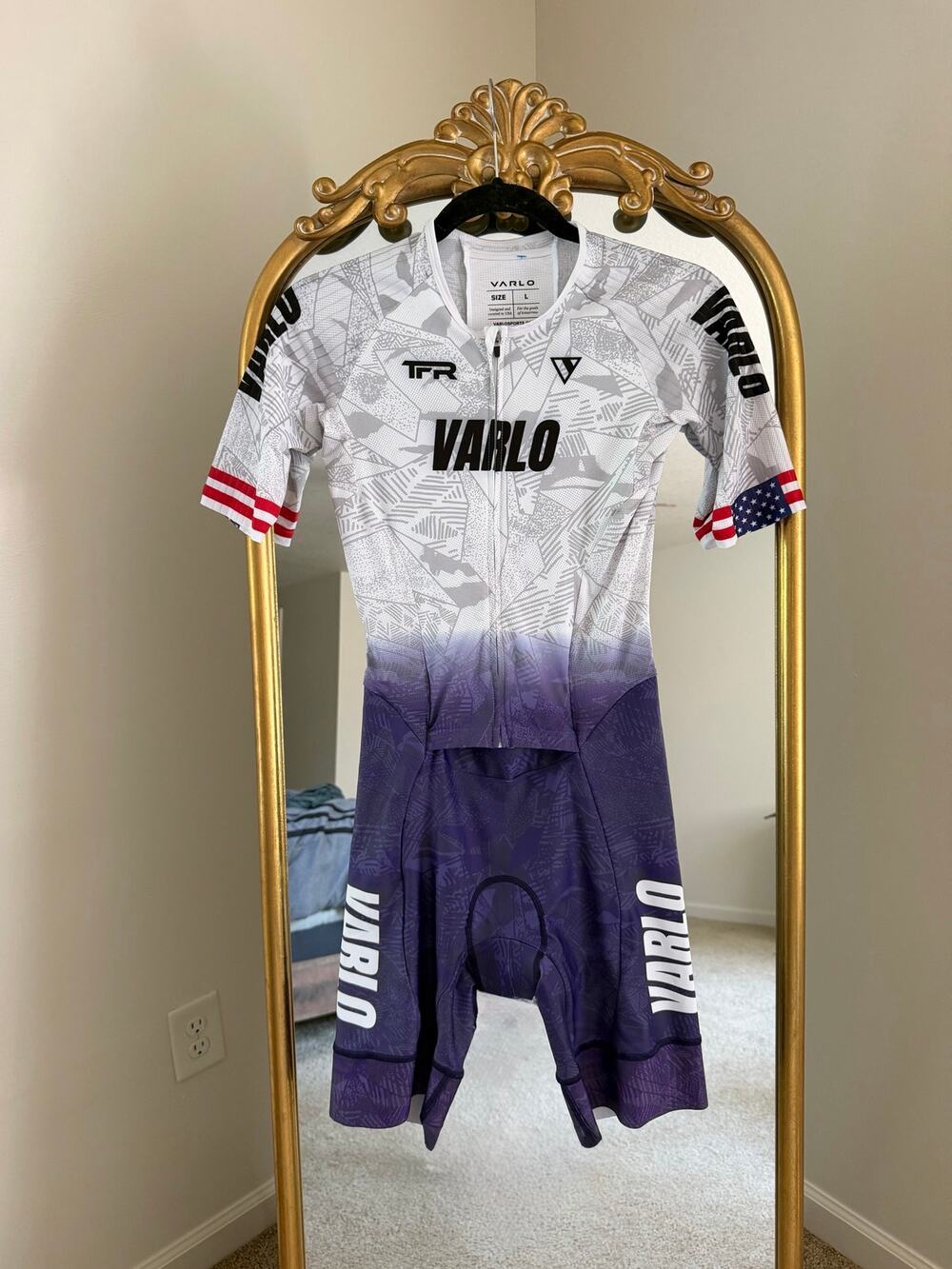 Varlo Triathlon Cycling Trisuit Multicolor Women’s One Piece, L